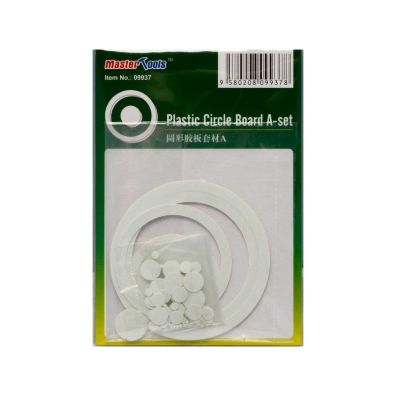 Master Tools Plastic Circle Board A-Set72 pcs