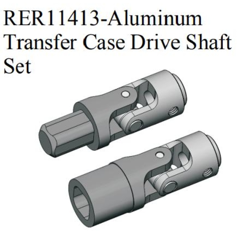 Redcat Aluminium Transfer Case Drive Shaft Set