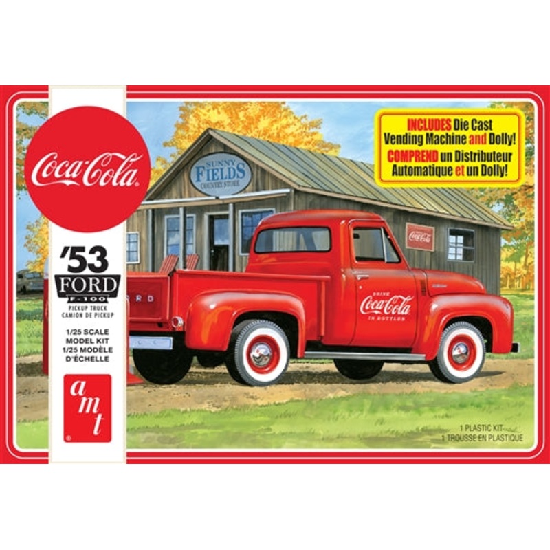 AMT 1:25 1953 Ford Pickup Truck (Coca-Cola)