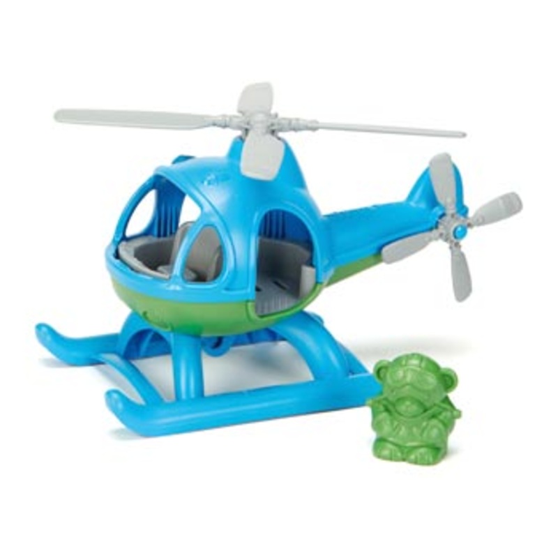 Green Toys Helicopter Blue