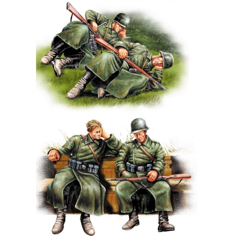 Hobbyboss 1:35 German Infantry Taking ARest