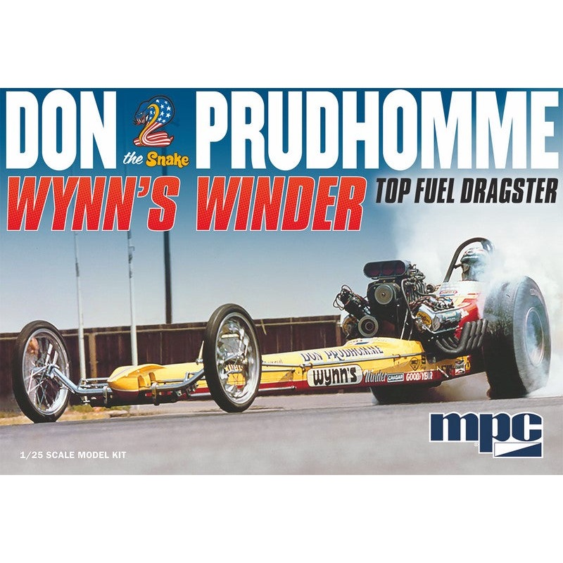 MPC 1:25 Don Snake Prudhomme Wynns Dragster *D*K