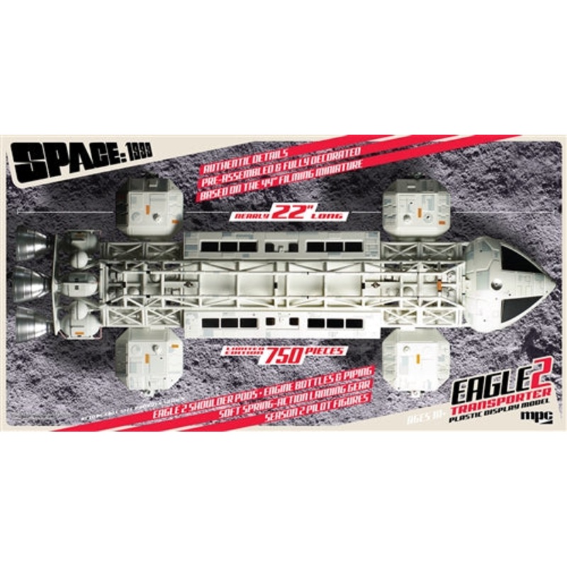 MPC 1:48 Space: 1999 Eagle II Display Model *K