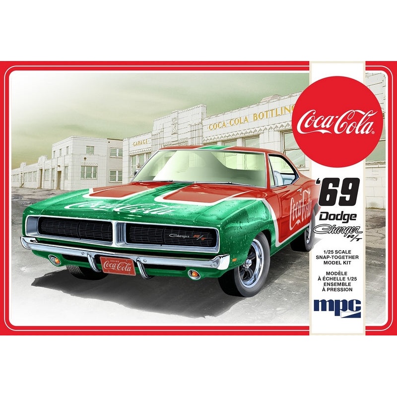 MPC 1969 Dodge Charger Rt Coca Cola Snap
