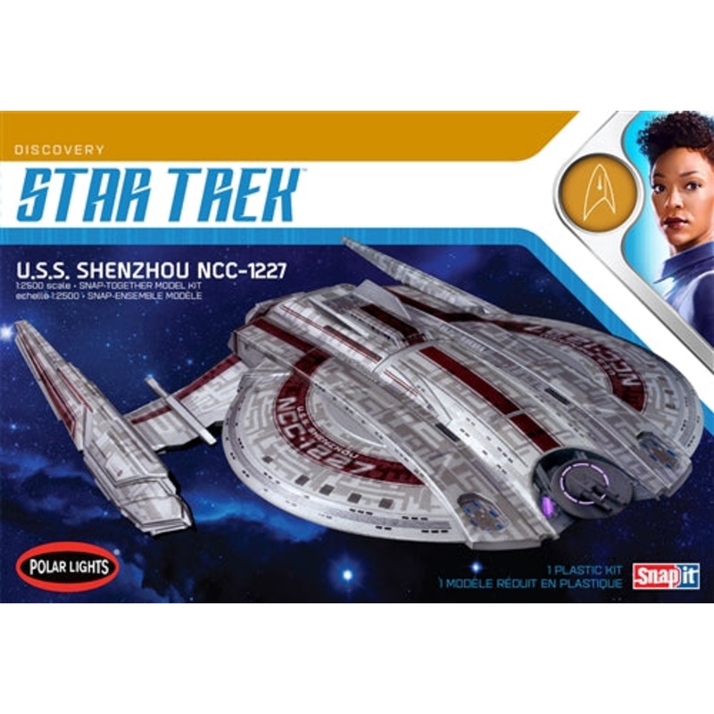 Polar Lights 1:2500 Star Trek Uss Shenzhou (Snap) 2T  *K