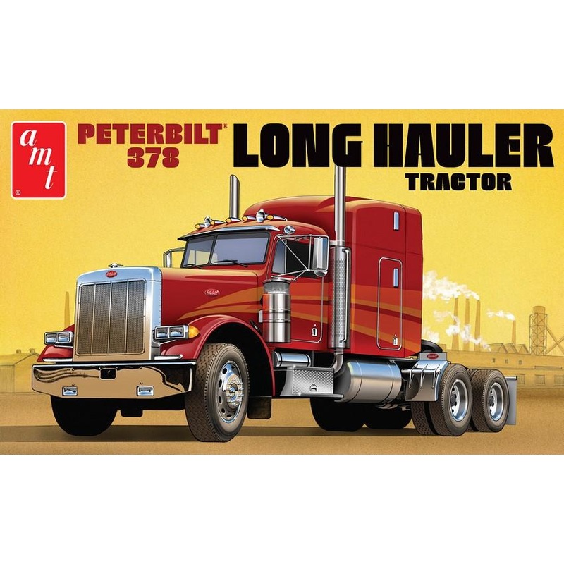 AMT 1:24 Peterbilt 378 Long Hauler Semi