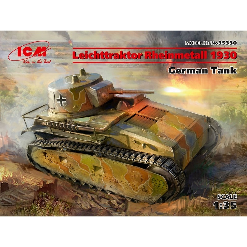 ICM 1:35 Leichttraktor Rheinmetall 1930