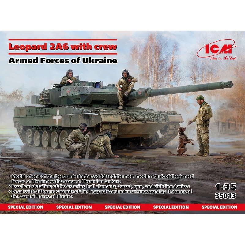 ICM 1:35 Leopard 2A6 Ukraine