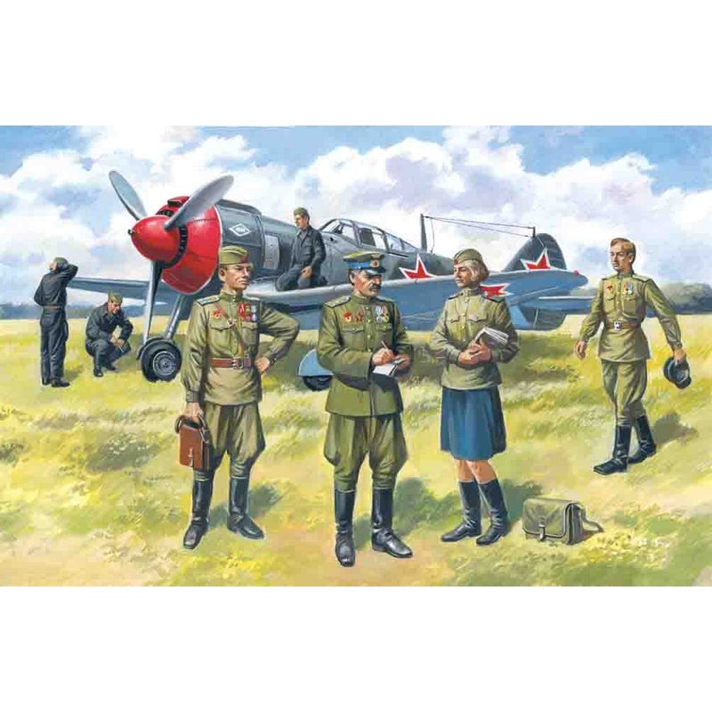 ICM 1:48 Svt. Pilots&G.P (1943-45)(7)