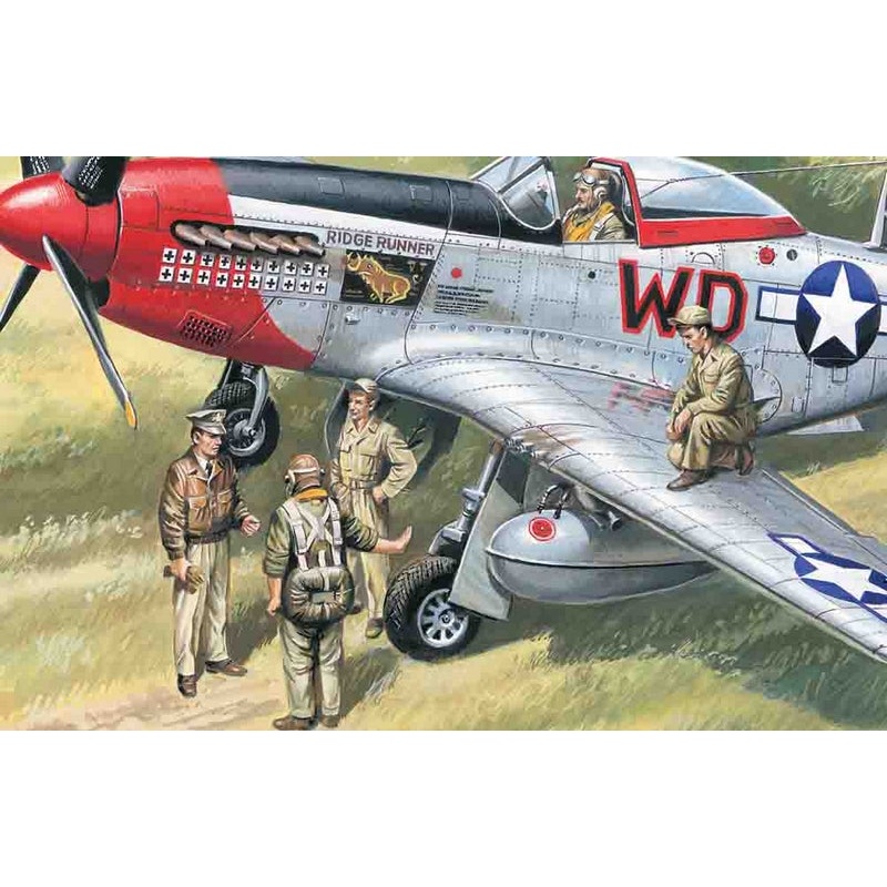 ICM 1:48 Usaaf Pilots&G.P (1941-45)(5)