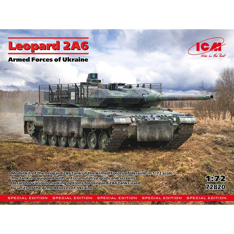 ICM 1:72 Leopard 2A6