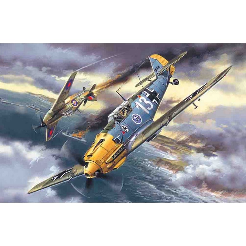 ICM 1:72 Messerschmtt Bf 109E-3 WWII German Fighter