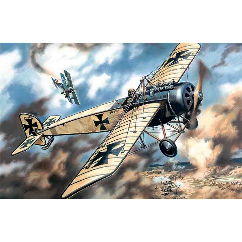 ICM 1:72 Pfalz E.Iv WWI German Fighter