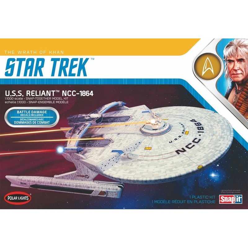 Polar Lights 1:1000 Star Trek Uss Reliant NCC-1864