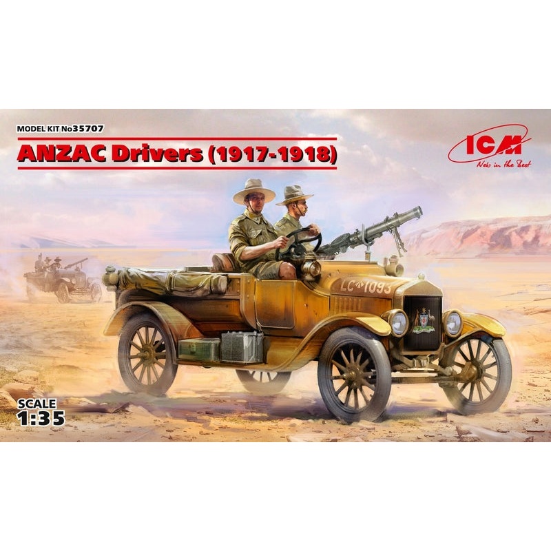 ICM 1:35 Anzac Drivers (1917-1918) (2)