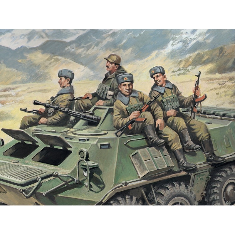 ICM 1:35 Armrd Carrier Riders (1979-91)-4