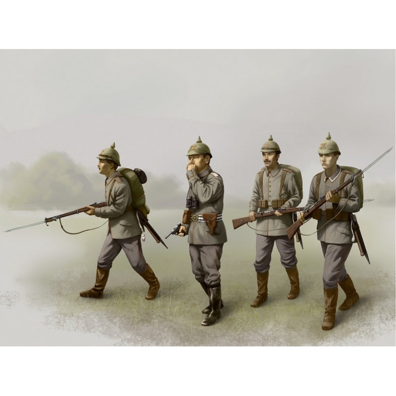 ICM 1:35 Ger. Infantry (1914) (4)