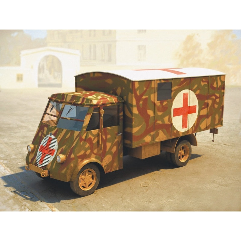 ICM 1:35 Lastkraftwagen 3 5 T Ahn W/Shelter