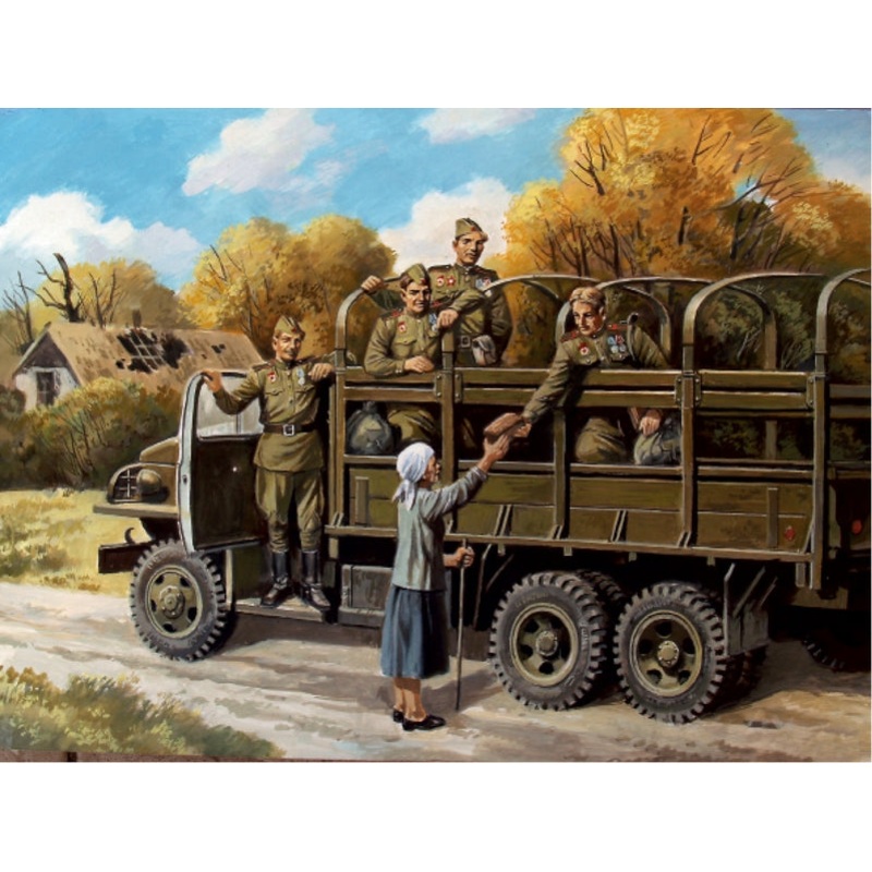 ICM 1:35 Motorized Infantry (1943-45) (5)