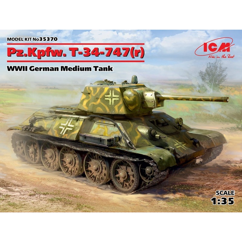 ICM 1:35 Pz.Kpfw. T-34-747