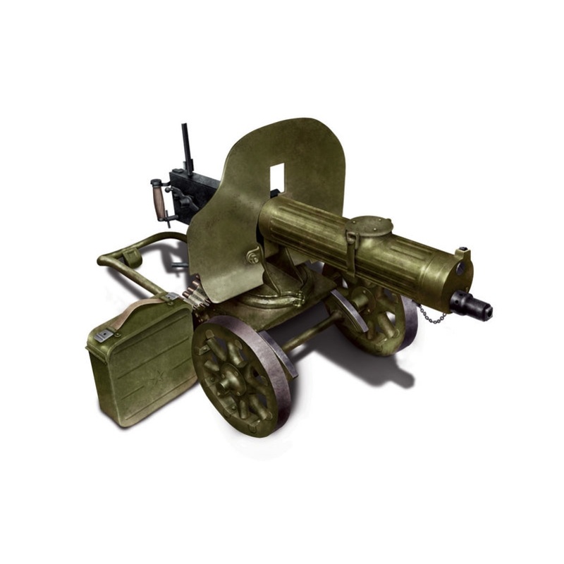 ICM 1:35 Svt. Maxim Machine Gun (1941)