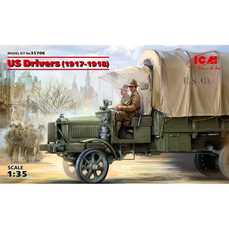 ICM 1:35 Us Drivers (1917-1918) (2)