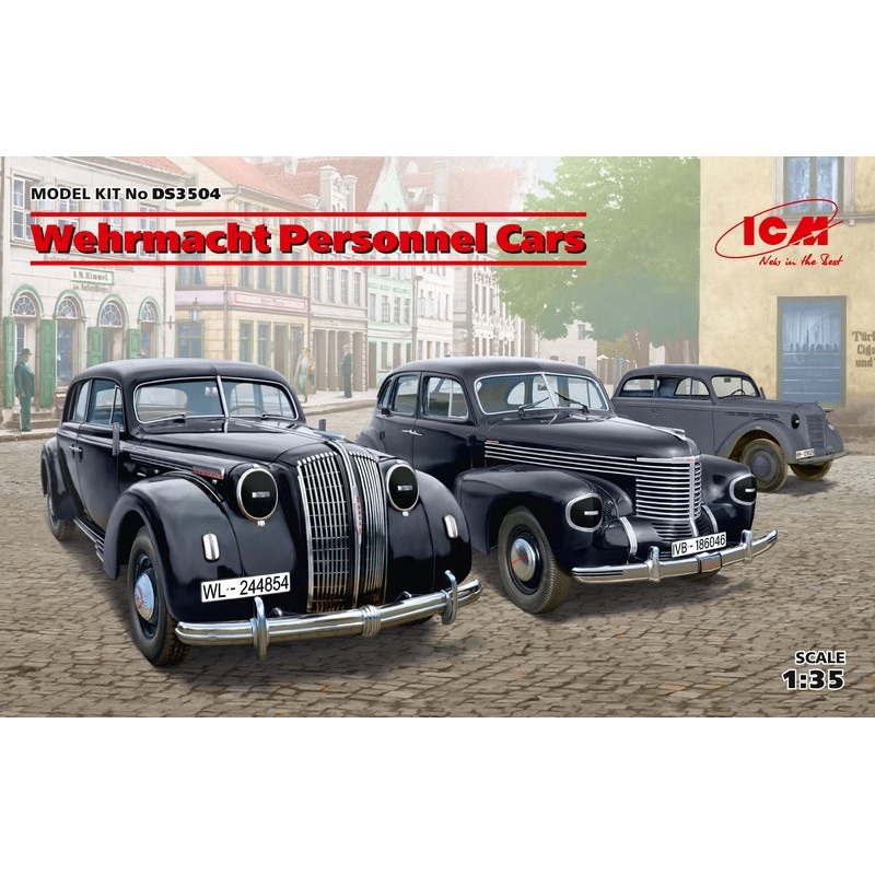 ICM 1:35 Wehrmacht Personnel Cars