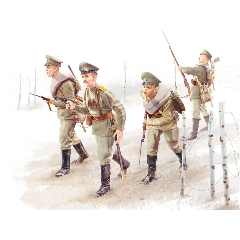 ICM 1:35 Wwi Russian Infantry (4)