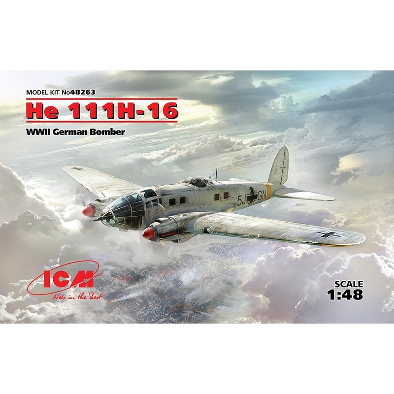 ICM 1:48 He 111H-16 Ger. Bomber