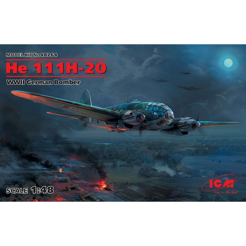 ICM 1:48 He 111H-20 Ger. Bomber