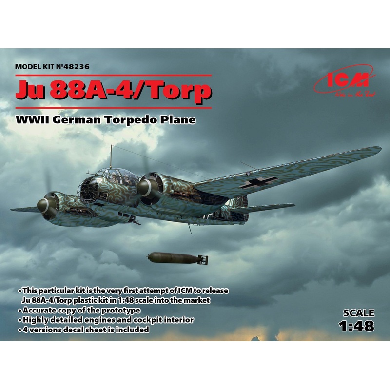 ICM 1:48 Ju 88A-4 Torp/A-17