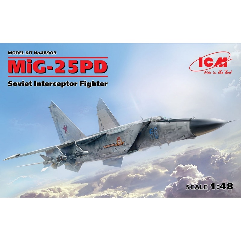 ICM 1:48 Mig-25 Pd Svt. Interceptor