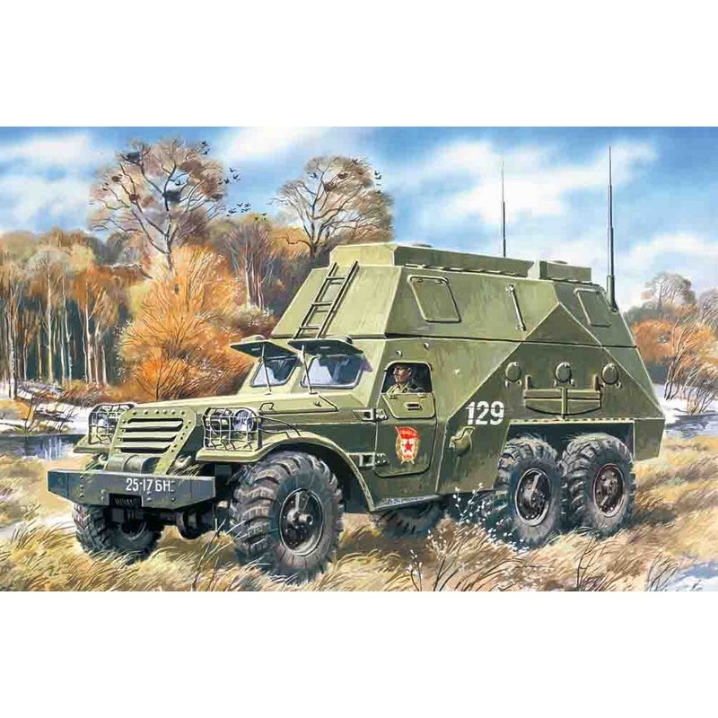 ICM 1:72 Btr-152S Armoured Command Vehicle