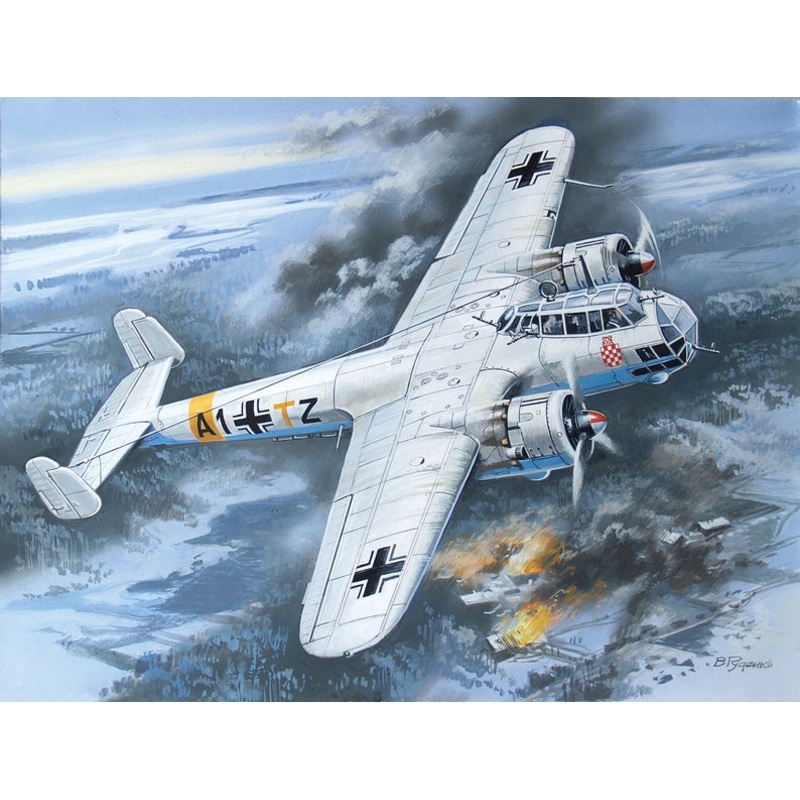 ICM 1:72 Dornier Do 17Z-2 WWII German Bomber