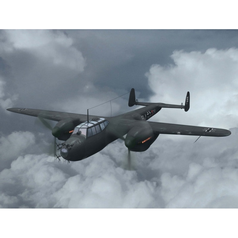 ICM 1:72 Dornier Do 215B-5 WWII German Night Fighter