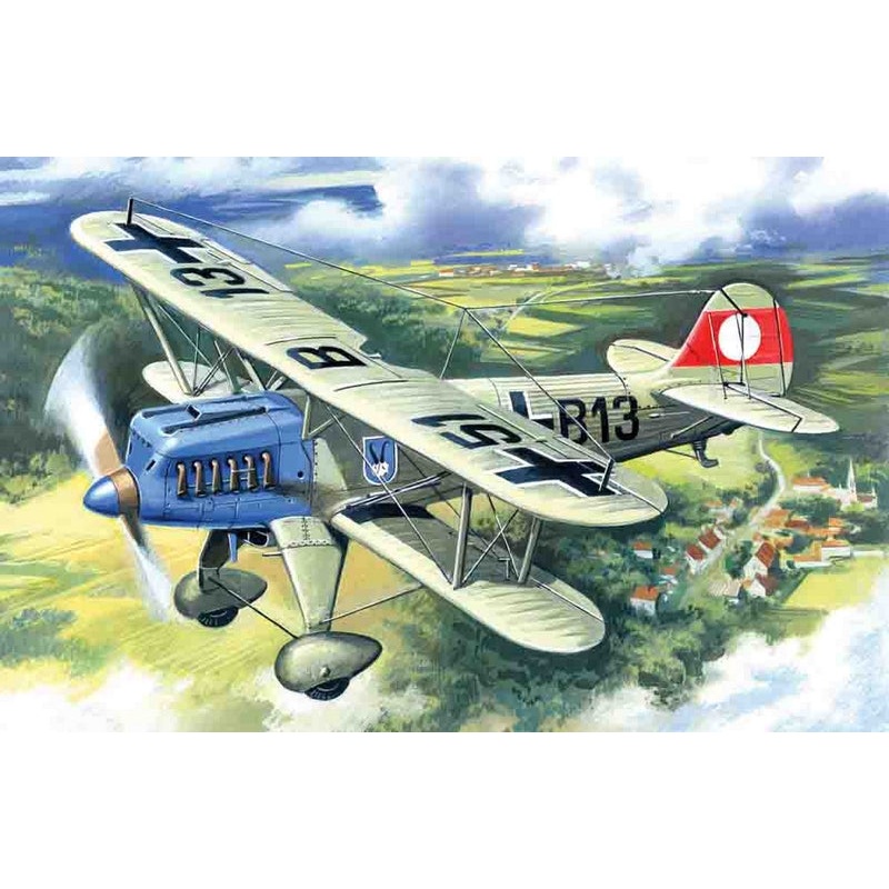 ICM 1:72 Heinkel He 51A-1 German BiplaneFighter