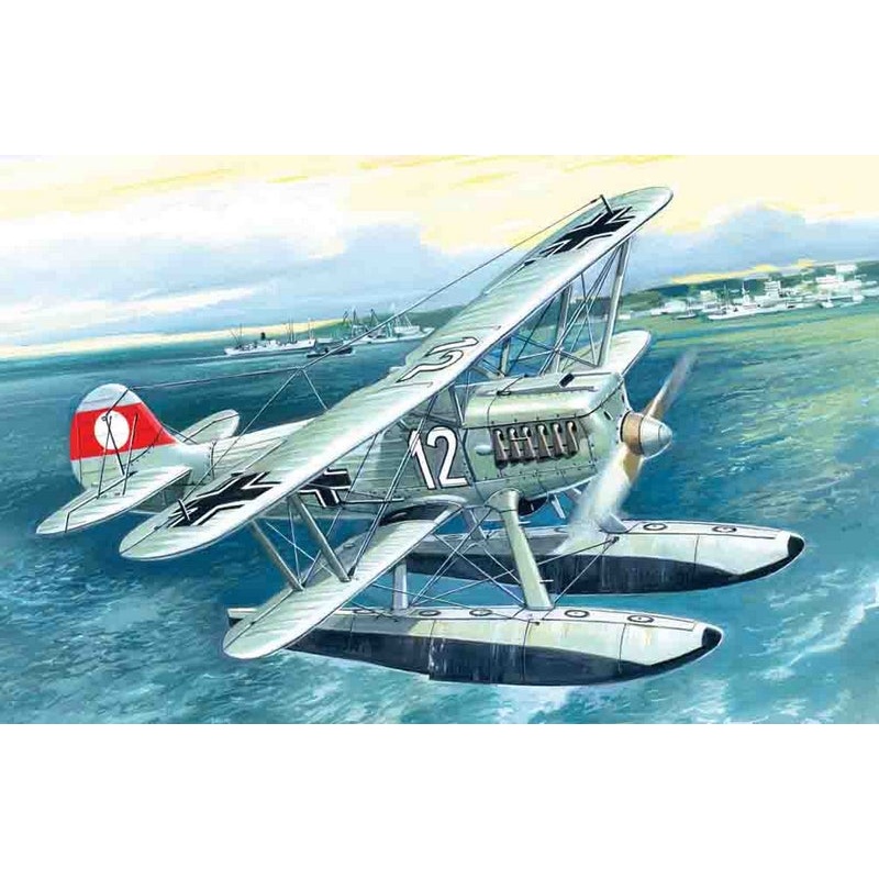 ICM 1:72 Heinkel He 51B-2 German Floatplane Fighter