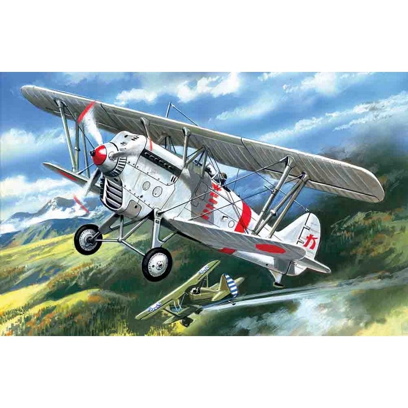 ICM 1:72 Ki-10-II Japanese Army BiplaneFighter