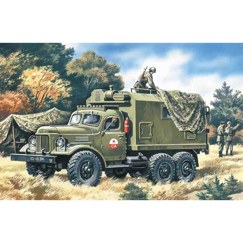 ICM 1:72 Zil-157 Soviet Command Vehicle