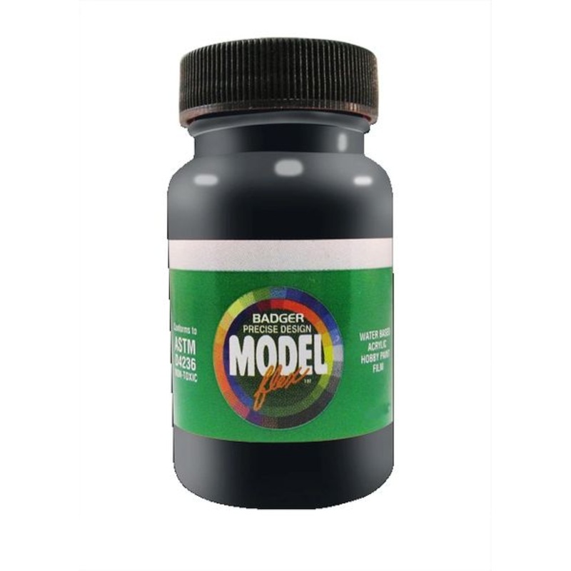 Badger Modelflex Railroad Engine Black 1Oz