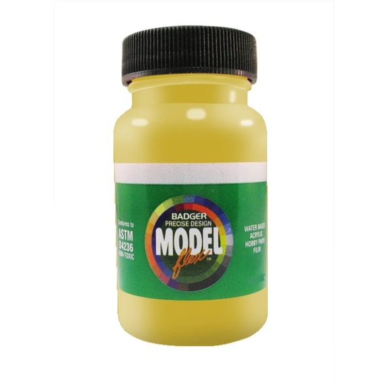 Badger Modelflex Railroad Reefer Yellow1Oz