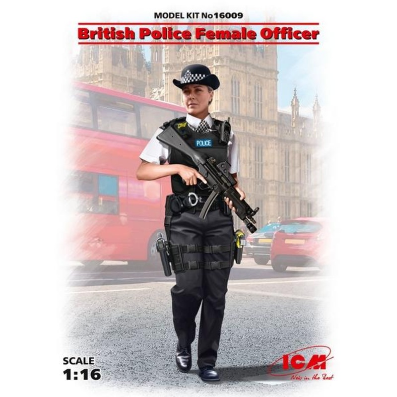 ICM 1:16 British Police Female Officer