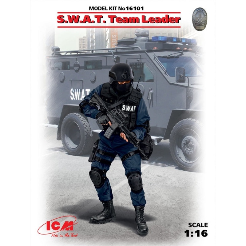 ICM 1:16 S.W.A.T. Team Leader
