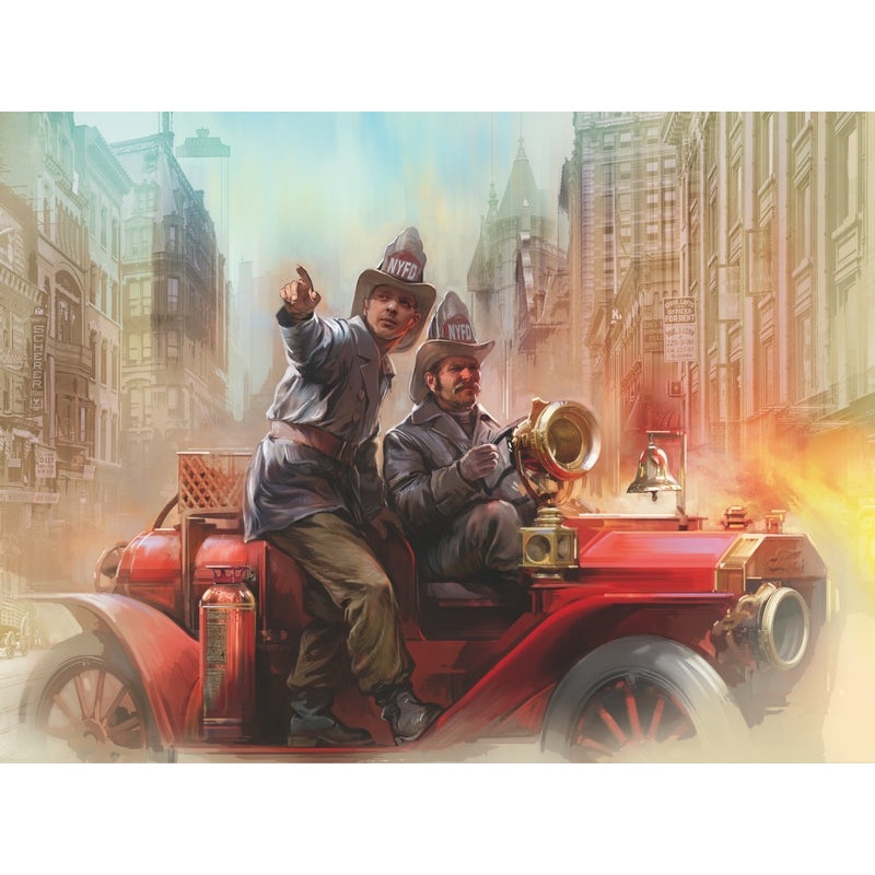 ICM 1:24 Usa Fire Truck Crew (1910S) (2)