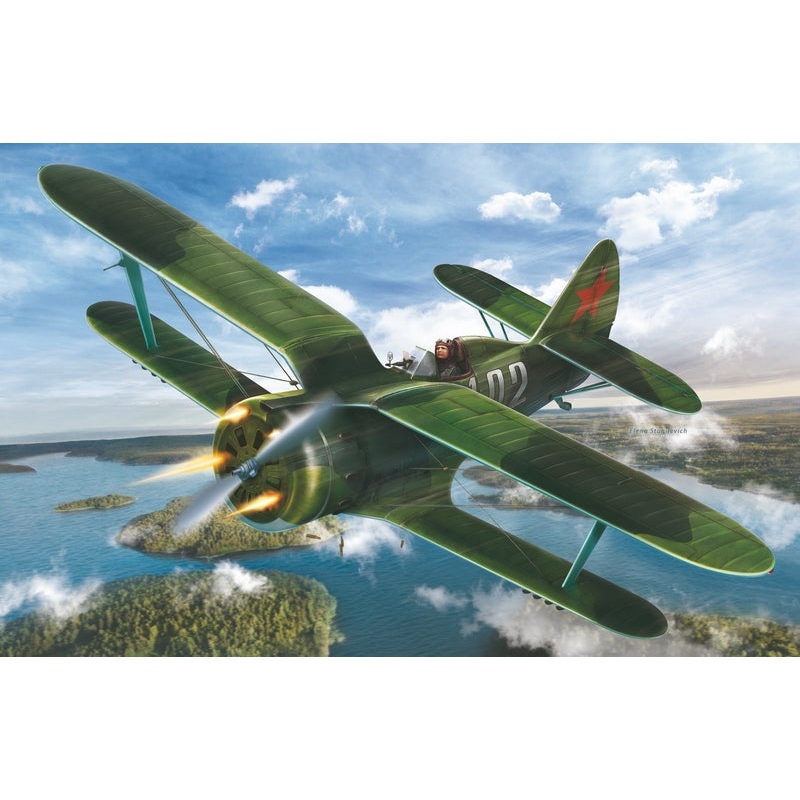 ICM 1:32 I-153 ‘Chaika’ WWII Soviet Fighter