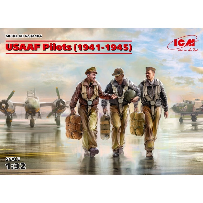 ICM 1:32 Usaaf Pilots (1941-45) (3)