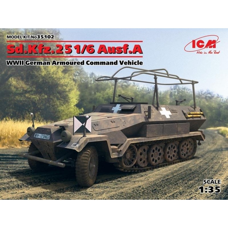 ICM 1:35 Sd.Kfz.251/6 Ausf.A Ger. Acv