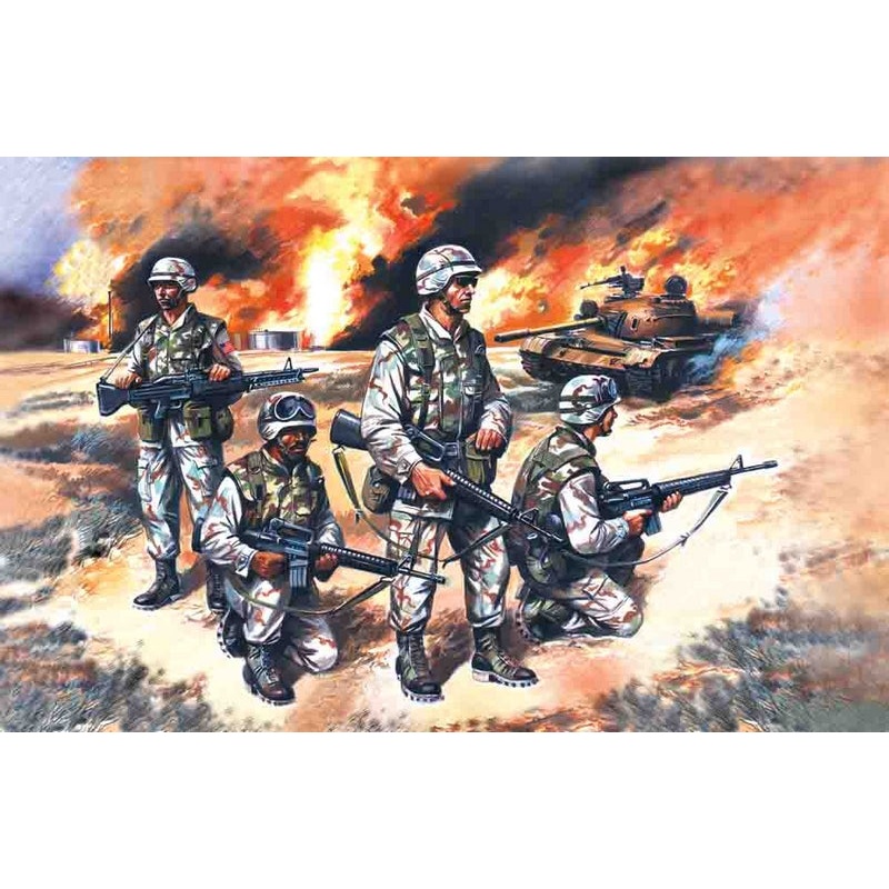 ICM 1:35 Us Elite Forces In Iraq (4)
