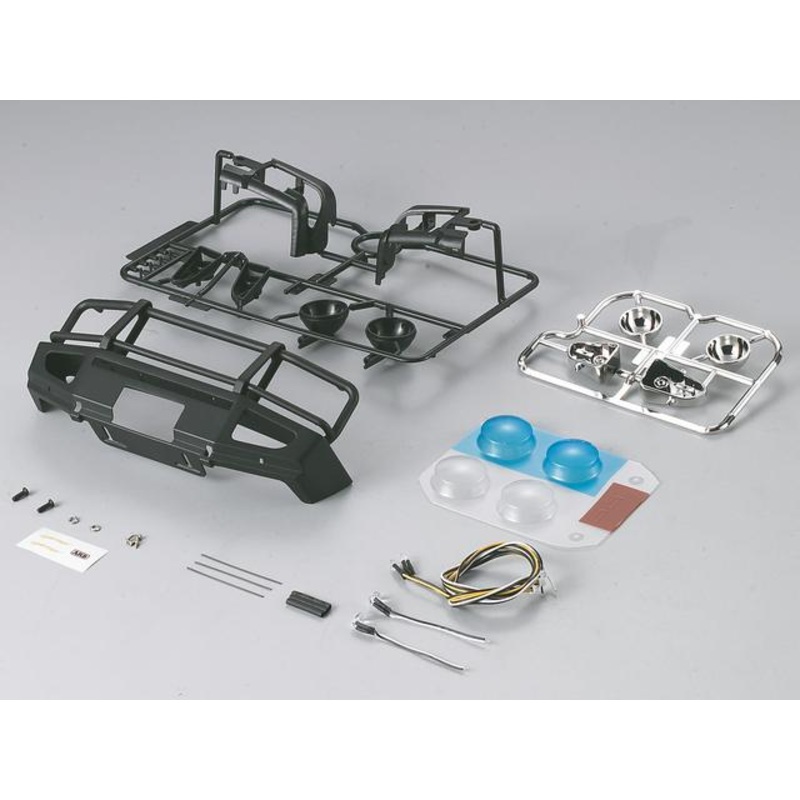 Killerbody Bumper Alloy Bumper Set W/Leds Black