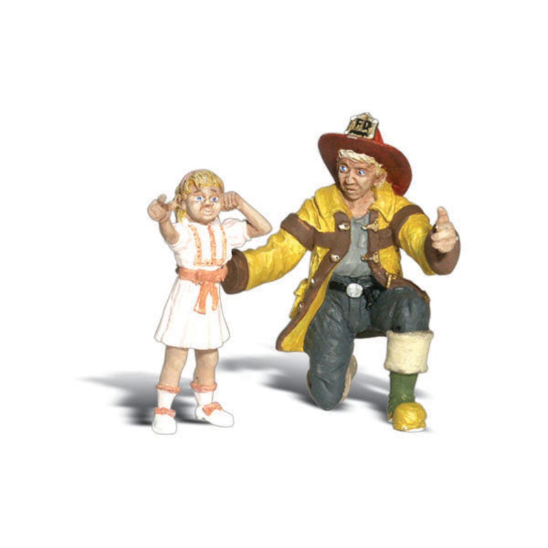 Woodland Scenics G Fireman Bill And Betsy